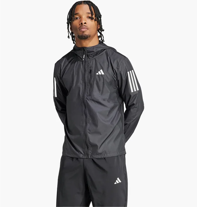 ᐉ Олимпийка мужская Adidas Own The Run Jacket Black IN1483