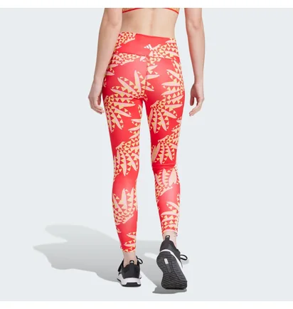 Леггинсы женские Adidas X Farm Rio 7/8 Leggings Red IQ4509