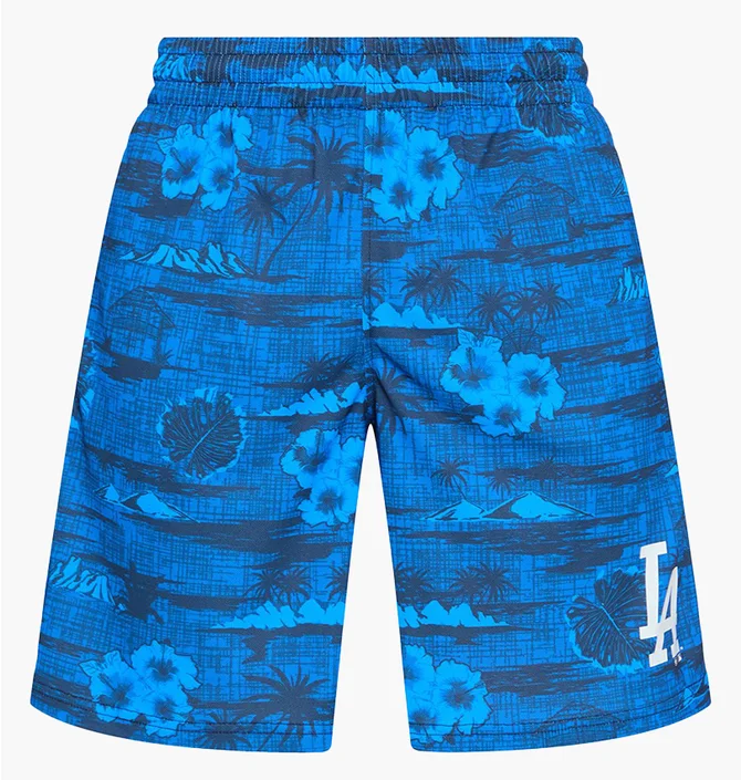Шорты унисекс 47 Brand La Dodgers Fiji Blue 657659FN-FS