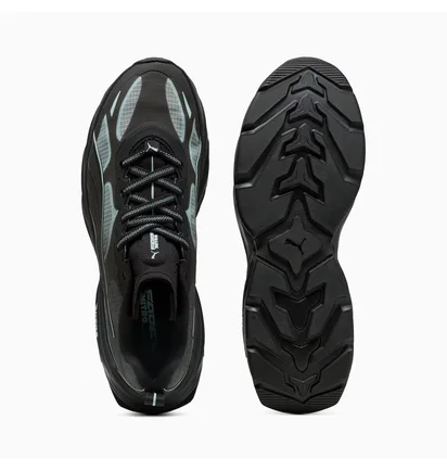 Кроссовки унисекс Puma Fade Nitro V2 Black/Light Blue 404467-05