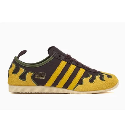 Кросівки чоловічі Adidas X Brain Dead Japan Lo Brown/Yellow JQ6789