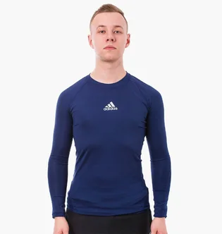 Термобілизна чоловіча Adidas Baselayer Alphaskin Ls Top Blue Cw9489