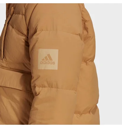 Куртка мужская Adidas Sportswear Big Baffle Down Jacket Brown Hn9932