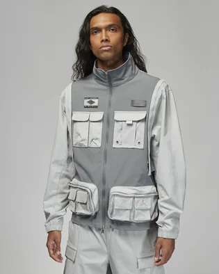 Куртка мужская Air Jordan X Solefly Jacket Grey Dv7515-077