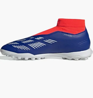 Сороконожки унисекс Adidas Predator League Laceless Turf Boots Blue/Red IF6385