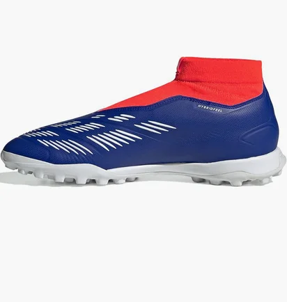 Сороконіжки унісекс Adidas Predator League Laceless Turf Boots Blue/Red IF6385