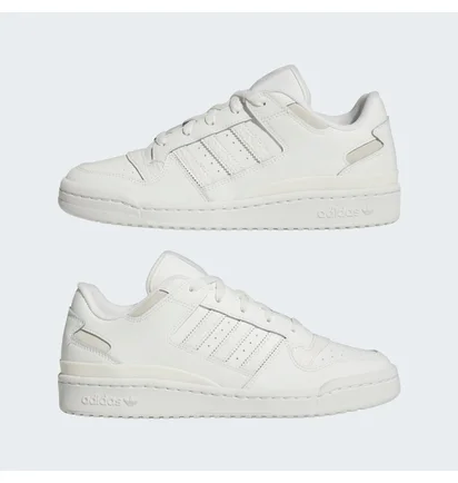 Кроссовки унисекс Adidas Forum Low Cl White IH7828