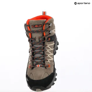 Ботинки мужские CMP Rigel Mid Trekking Shoes Wp Brown 3Q12947-09PT
