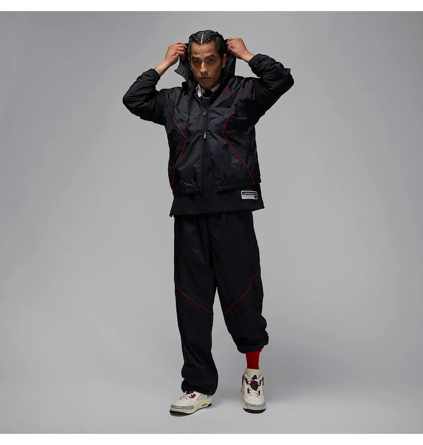 ᐉ Вітровка чоловіча Air Jordan Mbrk Black HF9333-011 - придбати в