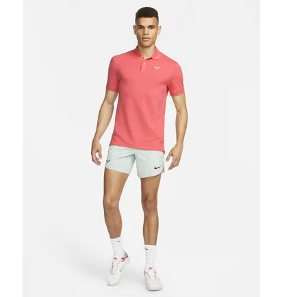 Поло мужское Nike The Polo Rafa Slim-Fit Polo Peach DD8532-850