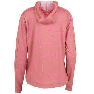 Худи женское Nike Dri Fit Swoosh Print Pink FB4952-618