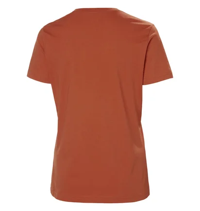 Футболка женская Helly Hansen Logo T-Shirt Orange 34112-179
