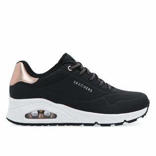 Кросівки жіночі Skechers Uno Shimmer Away Black 155196-BLK