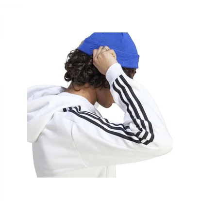 Худі чоловіче Adidas Essentials 3S Fleece Hoody White IJ6476