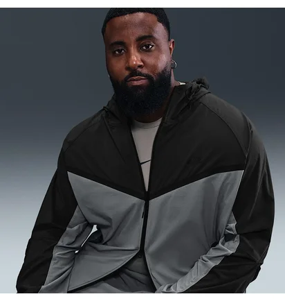Ветровка мужская Nike Teechfleece Grey HM7151-065