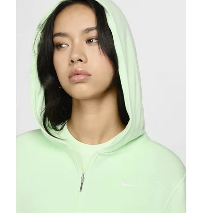 Толстовка жіноча Nike Sportswear Chill Terry Loose Full-Zip French Terry Hoodie Green FN2415-376