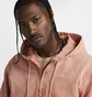 Толстовка мужская Nike Life Full-Zip Unlined Jacket Orange FZ6575-225