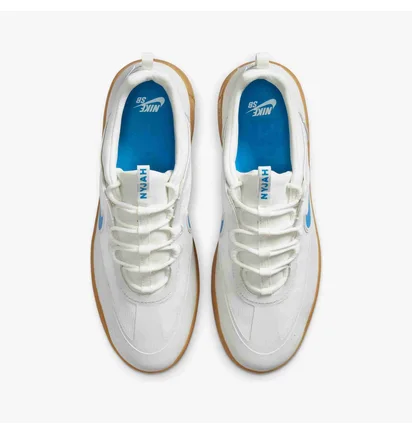 Кроссовки унисекс Nike Sb Nyjah Free 2 Summit White Light Photo Blue Bv2078-101