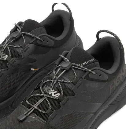 Кроссовки мужские Hoka One M Transport Gtx Black 1133957F-BLCKB