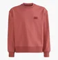 Світшот чоловічий Calvin Klein Shrunken Badge Crew Neck Terracotta Tile Bordo J30J321544