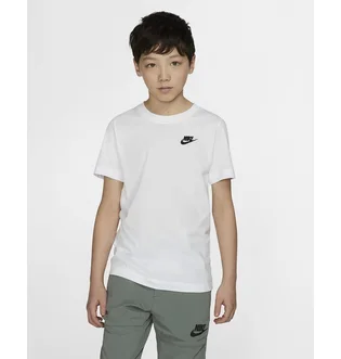 Футболка дитяча Nike B Nsw Tee Emb Futura White AR5254-100
