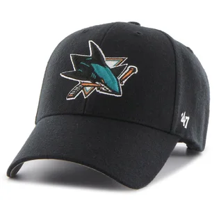 Кепка унісекс 47 Brand Nhl San Jose Sharks Black H-MVP22WBV-BK