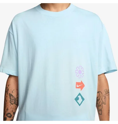 Футболка мужская Nike U Nsw Tee M90 Oc Brandrif Lbr Light Blue HJ0762-474