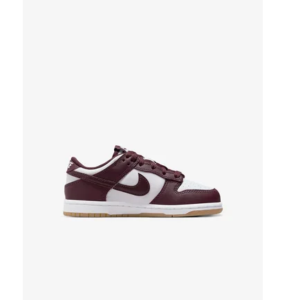 Кросівки дитячі Nike Dunk Low Little White/Brown HJ9283-100