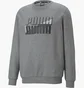 Свитшот мужской Puma Power Logo Crew Fl Medium Grey 849791-03