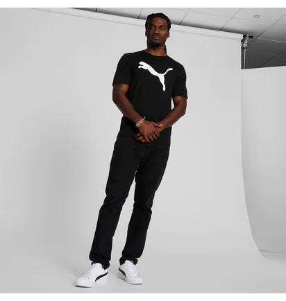 Футболка мужская Puma Essentials Big Cat Black 678890-01