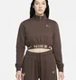 Кофта женская Nike Sportswear Air WomenS Fleece Top Brown FB8067-237