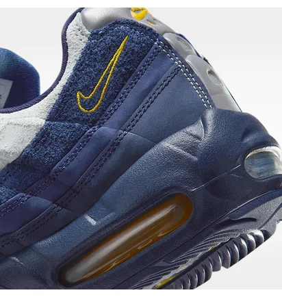Кроссовки мужские Nike Sb Air Max 95 X Eric Koston Obsidian And Speed Yellow MenS Shoes Blue HQ8492-400