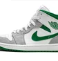 Кросівки чоловічі Air Jordan 1 Mid Se White/Grey DC7294-103