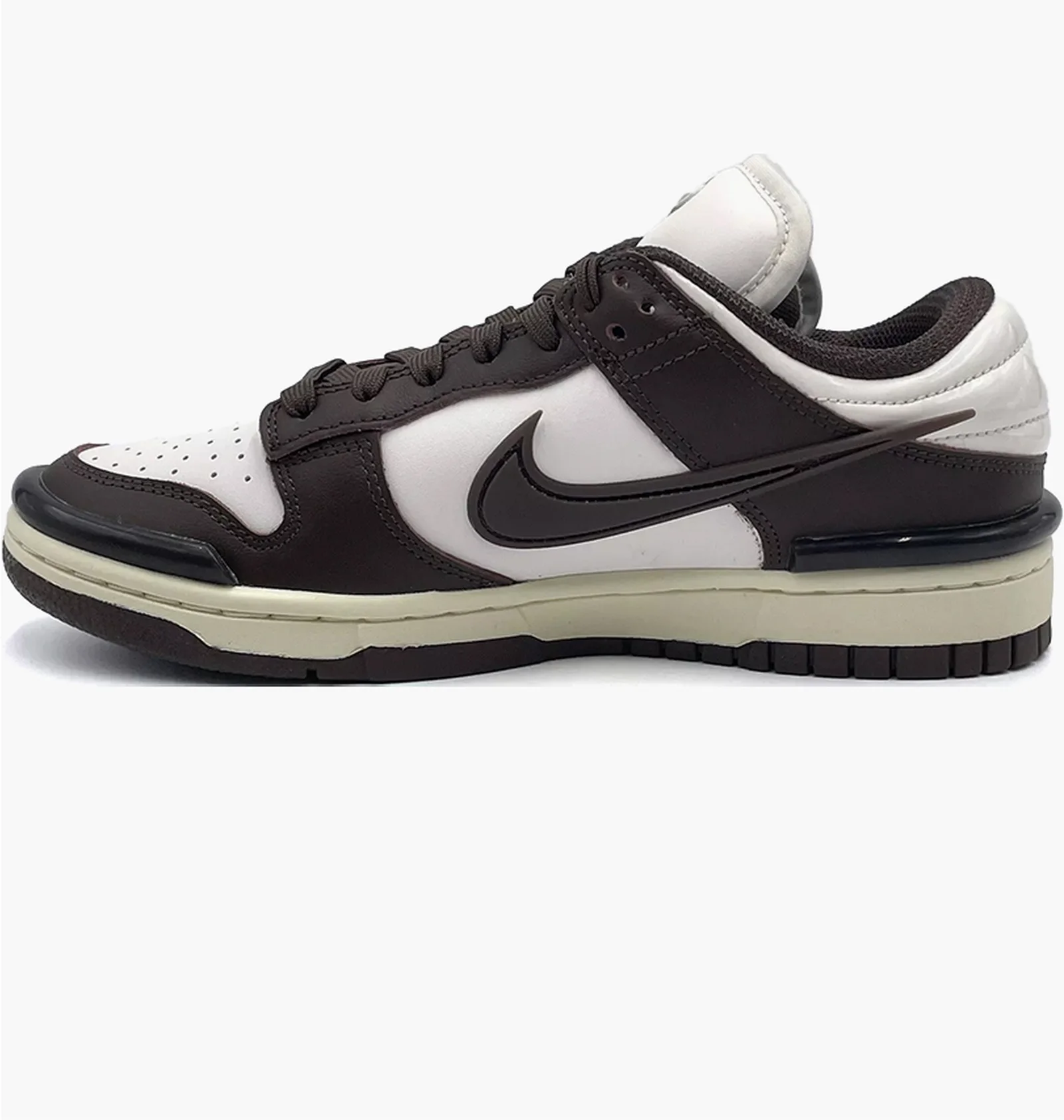 NIKE GOLF DUNK 27.0㎝ ᐉ Кросівки жіночі Nike Dunk Low Twist Brown/White DZ2794-003