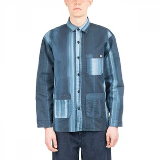 Рубашка унисекс EDWIN Major Tie Dye Ripstop Shirt Blue I029247.0DT.AB.03