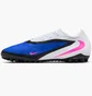 Сороконожки унисекс Nike Reactx Phantom 6 Low Pro White/Blue HJ4123-446
