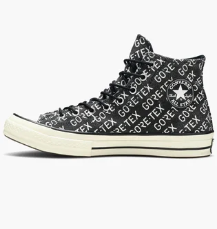 Кеды унисекс Converse Chuck 70 Gore-Tex Black/White 162347C