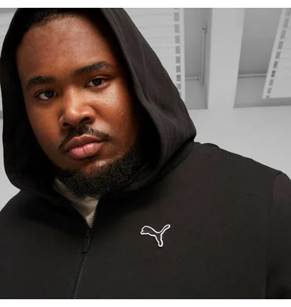 Толстовка мужская Puma Better Essentials Full-Zip Hoodie Tr Black 675979-01
