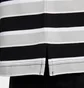Поло чоловіче Nike Club Striped Polo Shirt Black/White FN3896-010