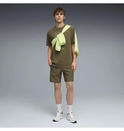 Шорти чоловічі Puma Tech Woven Cargo Brown 692187-81