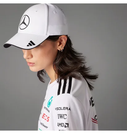 Кепка унисекс Adidas Mercedes - Amg Petronas Formula One Team Driver White JW6270