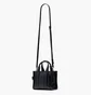 Сумка женская Marc Jacobs The Shiny Crinkle Leather Crossbody Tote Black H064L03FA22-BLACK-54773