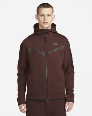 Толстовка мужская Nike Sportswear Tech Fleece Brown Cu4489-227