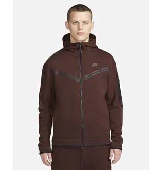 Толстовка чоловіча Nike Sportswear Tech Fleece Brown Cu4489-227