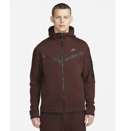 Толстовка мужская Nike Sportswear Tech Fleece Brown Cu4489-227
