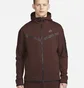 Толстовка мужская Nike Sportswear Tech Fleece Brown Cu4489-227