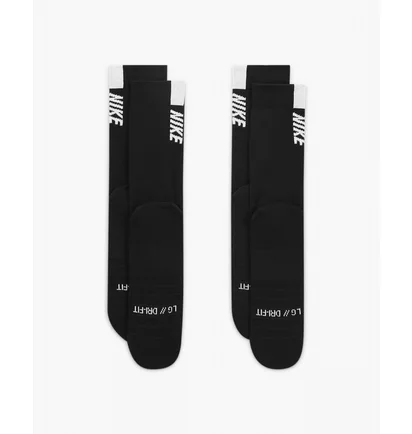 Шкарпетки унісекс Nike U Nk Mltplier Crw (2 пари) Black SX7557-010
