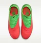 Бутсы унисекс Nike Reactx Phantom 6 Low Pro Tf Eh Green/Red IH1788-603