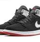 Кроссовки унисекс Air Jordan 1 Mid Black 554724-057