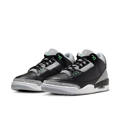 Кросівки чоловічі Air Jordan 3 Retro Black/Grey CT8532-031